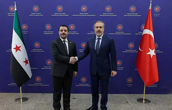 Dışişleri Bakanı Fidan, Suriyeli mevkidaşı Şeybani ile görüştü