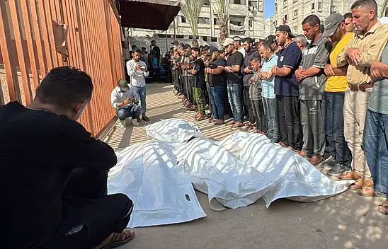 Gazze'de Katliam Bitmiyor Şehit Sayısı 55 Bini Aştı