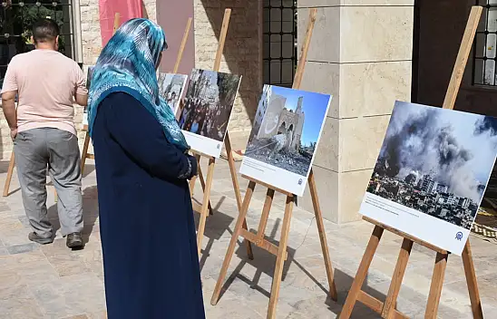 Gazze'deki Katliamı Anlatan Fotoğraflar Malatya'da Sergilendi