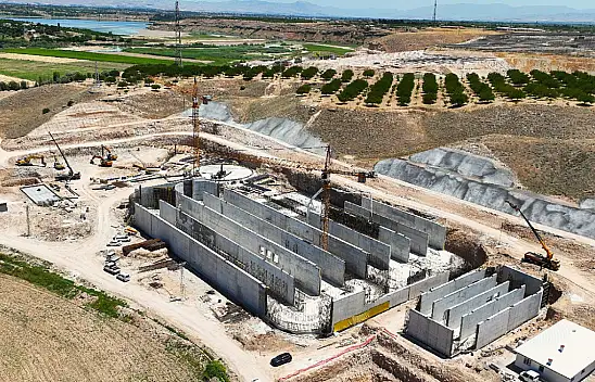 Günde 30 Bin Ton Su Arıtacak Tesis Yükseliyor!