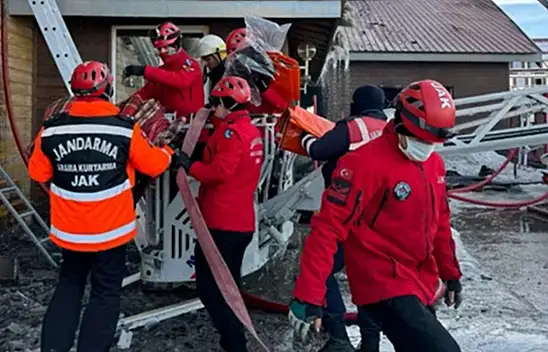 Kartalkaya Yangınıyla İlgili Asılsız İddialara Jandarma'dan Yanıt!