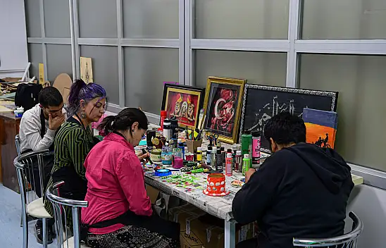 Kernek Külliyesi'nde Engellilere Yönelik Resim Kursu