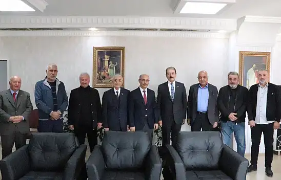 Keskin'den Defterdar Erol'a Ziyaret