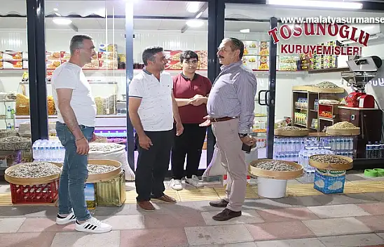 Keskin'den Tecde Konteyner Çarşısı Esnafına Ziyaret