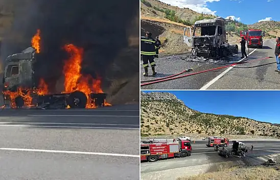 Kıvılcımla Başladı Külle Bitti! Tır Yangınına Ne Sebep Oldu?