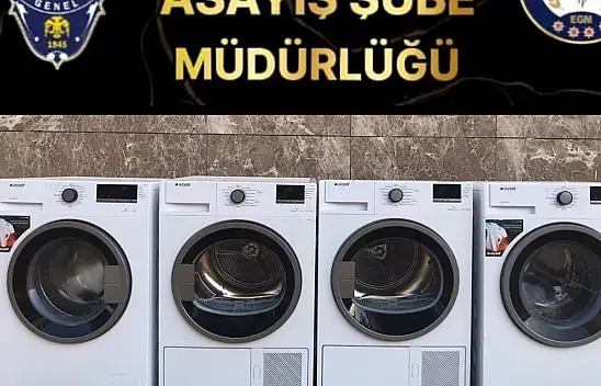 Konteyner kentteki çamaşır makinalarını çalan hırsızlar yakalandı