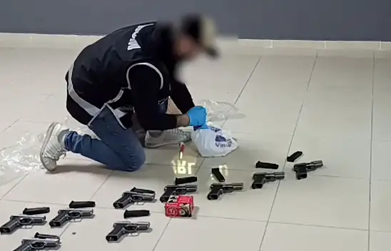 Malatya'da silah kaçakçılığı operasyonu: 2 gözaltı