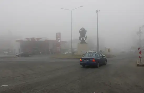 Malatya'da sis etkili oldu