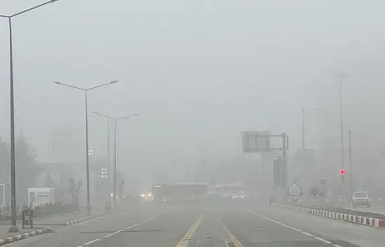 Malatya'da sis etkili oluyor
