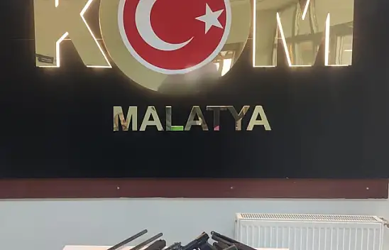 Malatya'da suç örgütlerine yönelik operasyonda 13 şüpheli yakalandı