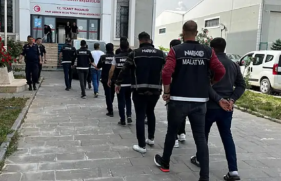 Malatya'da Uyuşturucuya Ağır Darbe 11 Gözaltı 10 Tutuklama