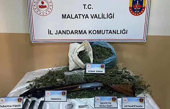 Malatya'daki uyuşturucu operasyonunda 2 kişi yakalandı