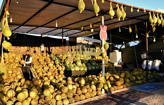 Malatya'nın Meşhur Narmikan Kavunu Tezgahlarda