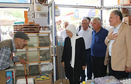 Milletvekili Çalık ve Çakır, Darende ilçesini ziyaret etti