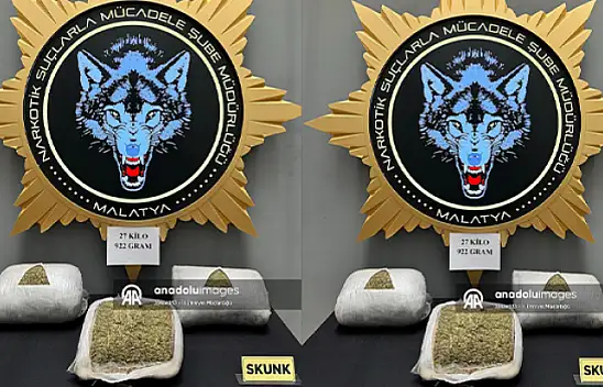 Narkotik Ekipleri 27 Kilo 922 Uyuşturucu Ele Geçirdi