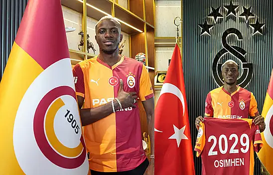 4 Yıllık Dev Sözleşme! Osimhen Artık Galatasaray'ın Oyuncusu