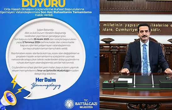 Orta Hasarlı Binalar İçin Ruhsat Başvuru Süresi Son Kez Uzatıldı