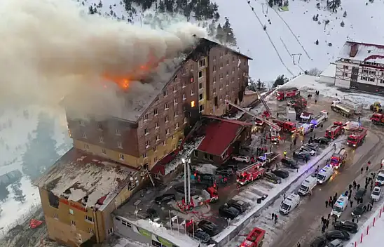 Otel yangınında gözaltı sayısı 12 oldu