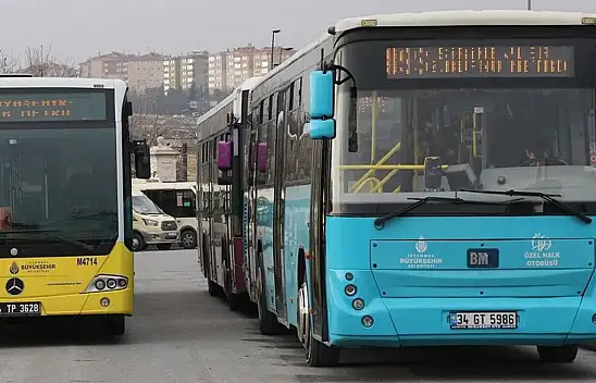 Özel Halk Otobüsleri Kontak Kapattı!