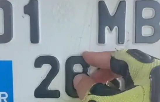 Sahte Plaka Kullanan Motosiklet Sürücüsüne 30 Bin TL Ceza Kesildi