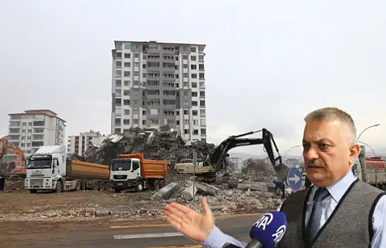 Şehir merkezinde ağır hasarlı yapıların yıkımında sona gelindi