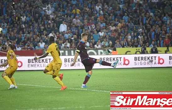Trabzonspor 2 Yeni Malatyaspor: 1 Maç Sonu