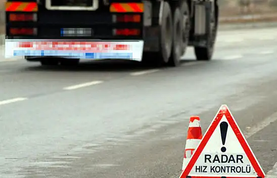 Tatilde Hız Yapan Yandı! Radarlar 24 Saat Devrede