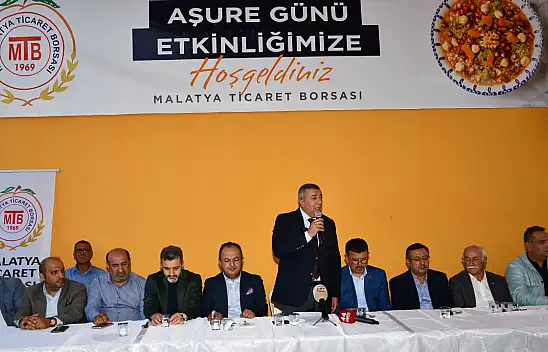 Ticaret Borsası'ndan Anlamlı Etkinlik  Aşure Birlik ve Vefa Kazanı Oldu