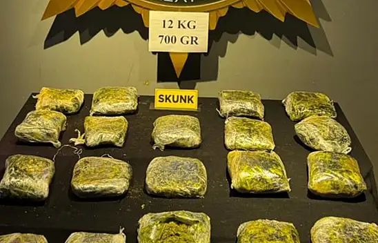 Yolcu otobüsünde 12.7 kilo sentetik uyuşturucu ele geçirildi