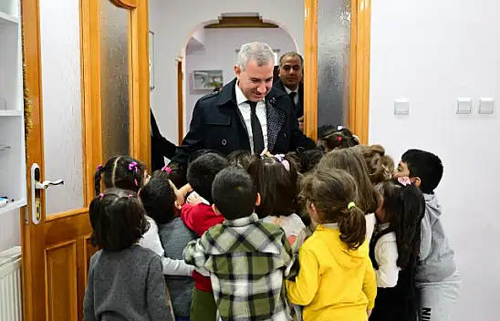 Başkan Çınar, Konak Anaokulu Öğrencilerini Aile Yaşam Merkezinde Ağırladı