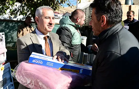 Başkan Çınar, Yardım Paketi Dağıtım Programına Katıldı