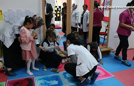 Engelli öğrencilere diş taraması yapıldı