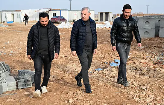 Köy Evlerinin 1.Etabı Büyük Oranda Tamamlandı