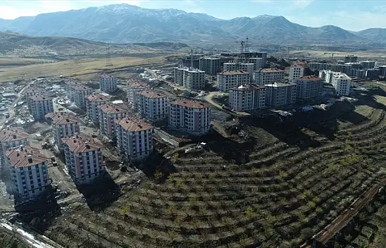 Malatya Doğanşehir'de deprem konutlarından 350'si teslimata hazırlanıyor