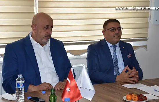 Malatya TSO'dan Gelecek Partisi İl Başkanlığına iadeyi ziyaret