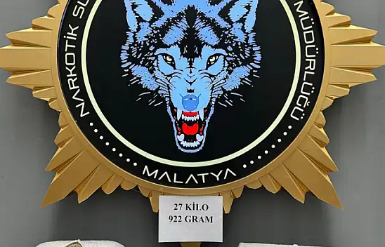 Narkotik Ekipleri 27 Kilo 922 Uyuşturucu Ele Geçirdi