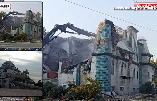 Şehir Mezarlığı Cami Yıkıldı