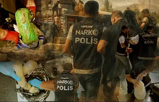 Türkiye'nin 73 İlinde Aynı Anda Uyuşturucu Operasyonu
