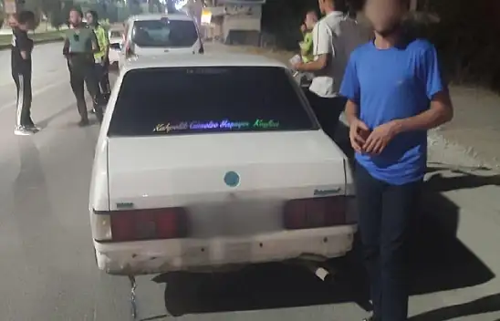 Yeşilyurt'ta Drift Şovu Pahalıya Patladı