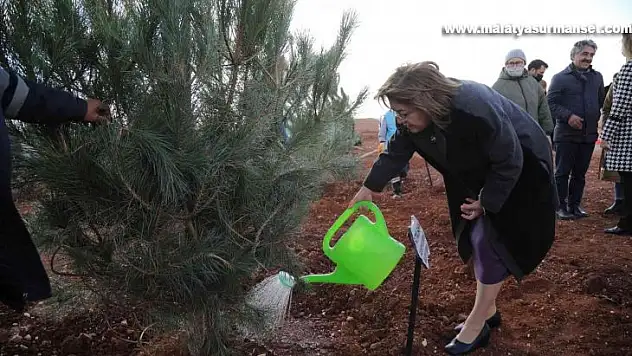 'Yeşil şehirler huzurlu nesiller' için 20'nci durak Fıstıklık mahallesi oldu