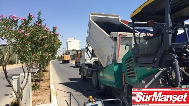 2. Çevreyolunda aşınan yollar asfaltlıyor