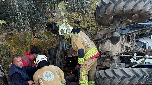 64 Yaşındaki Çiftçi Traktörün Altında Can Verdi!