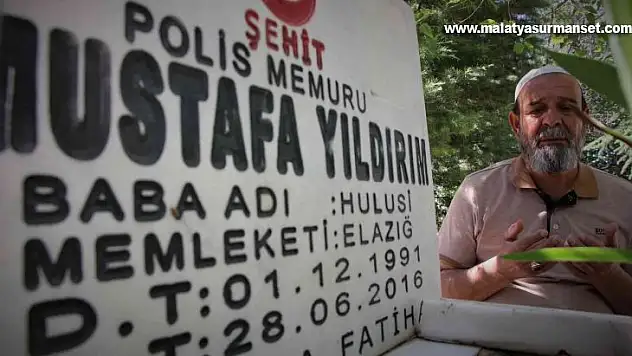 Babalar Günü'nde şehit oğluna ziyaret: 'O bana gelemedi, ben ona geldim'