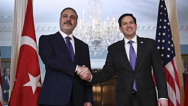 Bakan Fidan, ABD'li mevkidaşı Rubio ile görüştü