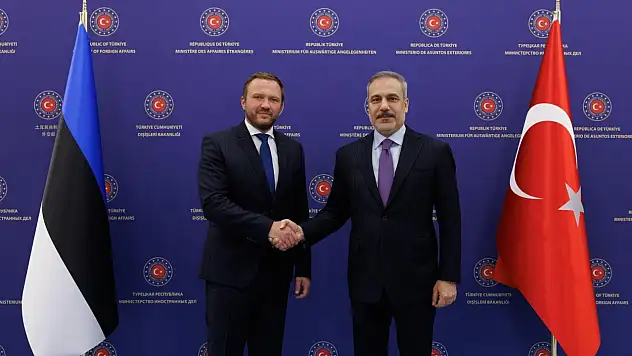 Bakan Fidan, Estonyalı mevkidaşı ile görüştü