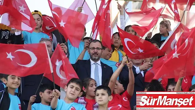 Bakan Kasapoğlu: 'Sporun bir yaşam tarzı olması hepimizin amaçlarından bir tanesi'