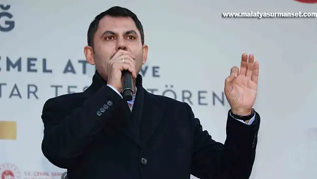 Bakan Kurum: 11 ilimiz, yarınlarımız ve yavrularımız için yarın değil, hemen şimdi diyoruz