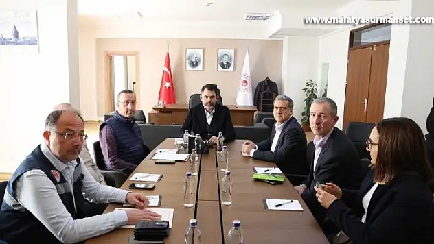 Bakan Kurum, Dünya Bankası ve AB Türkiye Delegasyonu heyetlerini kabul etti