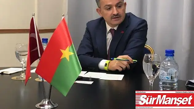 Bakan Pakdemirli: 'Burkina Faso'ya ihracatımız 52,7 milyon dolar, ithalatımız 8,7 milyon dolar'