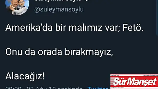 Bakan Soylu'dan yaptırım yanıtı: 'İlk yaptırımdan sonra mal bildirimimde herhangi bir değişiklik yoktur'